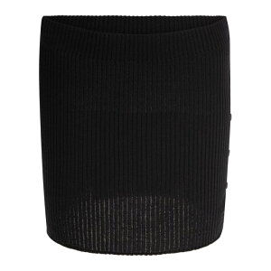 Courreges �N���[�W�� ���f�B�[�X �X�J�[�g 225MJU255FI00499999 Cotton and merino wool miniskirt Black L M S �y���������E�֐ō��z