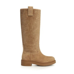 FENDI �t�F���f�B ���f�B�[�X �u�[�c 8W8574AY9PF0XFY Filo suede tube boot Beige EU34 EU35 EU36 EU37 EU38 EU39 EU40 EU41 EU42 EU43 36 37 38 39 40 37.5 38.5 41 �y���������E�֐ō��z