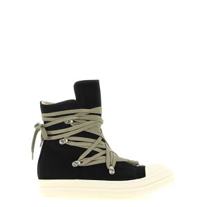 Rick Owens DRKSHDW ���b�N �I�E�G���X �_�[�N�V���h�E �����Y �X�j�[�J�[ DU01F4809DOW1911 'Megalace Sneaks' sneakers White/Black 40 41 42 43 44 45 42.5 43.5 44.5 �y���������E�֐ō��z