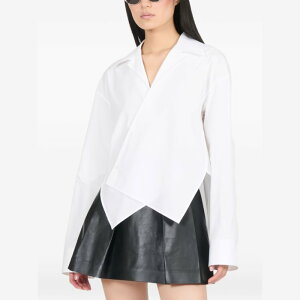 LOEWE ���G�x ���f�B�[�X �V���c�E�u���E�X S359Y05XEZ2100 'Anagram' diagonal shirt White FR36 FR38 34 36 38 40 �y���������E�֐ō��z