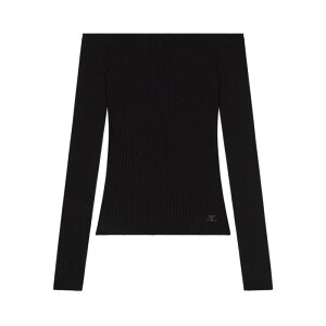 Courreges N[W fB[X TVcEJbg\[ 325MTO429FI00019999 Courreges T-shirts and Polos Black Blacks and greys M S L yE֐ōz