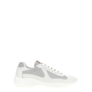 Prada v_ Y Xj[J[ 4E3400FG0006GWF0J36 'Prada America's Cup' sneakers Gray 5 7 10 11 12 6 8 8.5 9 9.5 5.5 6.5 7.5 10.5 yE֐ōz
