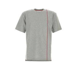 Thom Browne �g���E�u���E�� �����Y T�V���c�E�J�b�g�\�[ MJS252AJ0138035 Grey cotton t-shirt Grey 1 2 3 4 5 �y���������E�֐ō��z