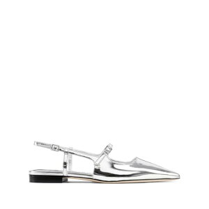 JIMMY CHOO �W�~�[ �`���E ���f�B�[�X �t���b�g�V���[�Y DIDIFLATQUISILVER DIDI LEATHER BALLET FLATS SILVER 361/2 371/2 381/2 37 36.5 37.5 39 40 38 38.5 36 41 �y���������E�֐ō��z