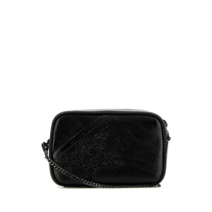 Golden Goose �S�[���f���O�[�X ���f�B�[�X �n���h�o�b�O�E�V�����_�[�o�b�O GWA00228A00065690100 Black leather mini Star crossbody bag Black onesize �y���������E�֐ō��z