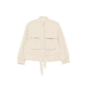 Isabel Marant Etoile �C�U�x�� �}���� �G�g���[�� ���f�B�[�X �J�W���A���W���P�b�g D1G02EVE0642FB23EC Outerwear Marant Etoile NEUTRALS FR34 FR38 FR36 �y���������E�֐ō��z