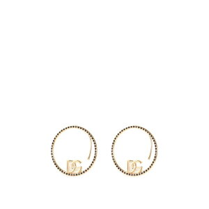 Dolce & Gabbana �h���`�F�K�b�o�[�i ���f�B�[�X �s�A�X�E�C�������O WEP2L4W1111ZOO00 Logo And Rhinestone Ear Cuff Earrings Gold onesize �y���������E�֐ō��z