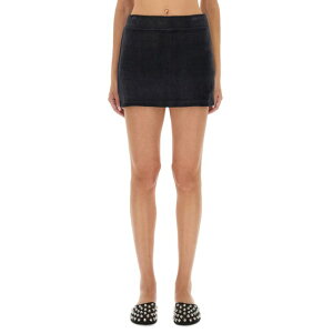 alexanderwang �A���L�T���_�[���� ���f�B�[�X �X�J�[�g 4CC3254848011 TERRY SKIRT-PANTS BLACK M S XS �y���������E�֐ō��z