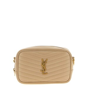 Saint Laurent �T�����[���� ���f�B�[�X �n���h�o�b�O�E�V�����_�[�o�b�O 748849DV7072721 'Mini Lou' crossbody bag Beige onesize �y���������E�֐ō��z
