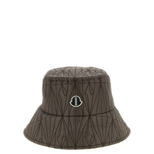 Rick Owens ���b�N �I�E�G���X ���f�B�[�X �X�q MU01F3B01M8263828 Bucket hat Moncler + Rick Owens Brown L M 3XL 4XL 5XL S XL XS 2XL 2XS �y���������E�֐ō��z