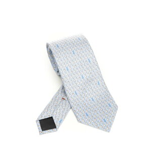 ZEGNA [jA Y lN^C Z2W05TA21P8BL3 Silk tie Light blue IT0 yE֐ōz