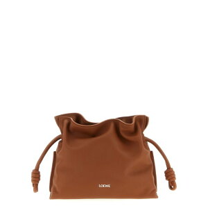 LOEWE ���G�x ���f�B�[�X �n���h�o�b�O�E�V�����_�[�o�b�O A411FC2XA64927 'Flamenco' mini clutch Brown onesize �y���������E�֐ō��z