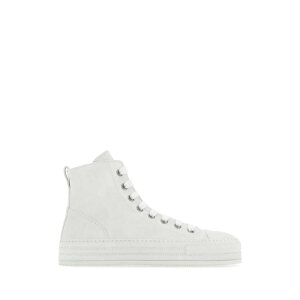 Ann Demeulemeester �A���h�D�������X�e�[�� ���f�B�[�X �X�j�[�J�[ 2201WN01375001001 Chalk suede sneakers White 36 36.5 37 37.5 38 38.5 39 40 �y���������E�֐ō��z