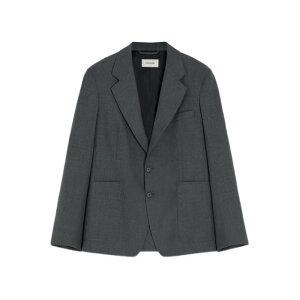LEMAIRE �����[�� ���f�B�[�X �u���U�[�E�W���P�b�g JA1084LF1048BK968 Tailored Blazer Grey 48 52 50 �y���������E�֐ō��z