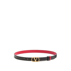 Valentino Garavani ���@�����e�B�m ���f�B�[�X �x���g�E�T�X�y���_�[ WT0SU8IYR0SM Valentino Garavani Belts Black Blacks and greys 70 75 80 85 90 95 �y���������E�֐ō��z