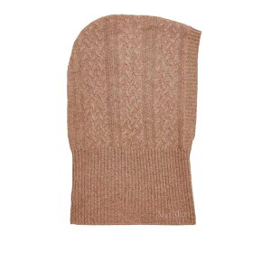 Max Mara �}�b�N�X�}�[�� ���f�B�[�X �X�q 2524576012600016 Cashmere Balaclava Camel onesize �y���������E�֐ō��z