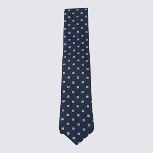 ZEGNA [jA Y lN^C Z2C33TA21P8BL1 ZEGNA Ties Blue Blue and green onesize yE֐ōz
