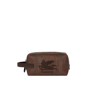 ETRO �G�g�� �����Y �N���b�`�o�b�O�E�|�[�` AA086MP2C0009M0019 Bum Bag Etro BROWN/RED onesize �y���������E�֐ō��z