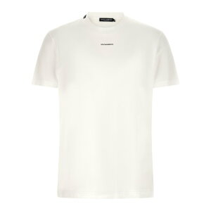 Dolce & Gabbana �h���`�F�K�b�o�[�i �����Y T�V���c�E�J�b�g�\�[ G8RN8TG7P0OW0800 Mini logo T-shirt White IT46 IT48 IT50 IT52 IT54 IT56 56 50 52 48 �y���������E�֐ō��z