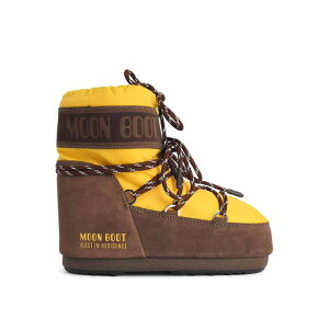 MOON BOOT ���[���u�[�c ���f�B�[�X �u�[�c 1409740BM04 Icon Low Yellow Polyamide Boots Yellow 36 39 �y���������E�֐ō��z