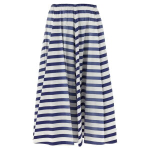 Prada v_ fB[X XJ[g P108WSOOO16U7F0008 Retro striped skirt Blue IT38 IT40 38 40 yE֐ōz