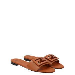 FENDI �t�F���f�B ���f�B�[�X �T���_�� 8R8136AE7TF1C4R Slide 'Baguette' Brown 381/2 371/2 361/2 IT36 IT37 IT38 IT39 IT40 36 37 38 39 40 41 36.5 37.5 38.5 39.5 42 35 35.5 �y���������E�֐ō��z