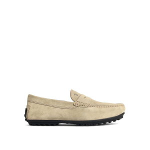 Tod's �g�b�Y �����Y ���[�t�@�[ XXM76L0JM30RE0C405 City Gommino Beige Suede Loafers Beige 8 8.5 10 6 �y���������E�֐ō��z