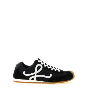 LOEWE ���G�x �����Y �X�j�[�J�[ MBR2282X091102 'Ballet Runner 2.0' sneakers White/Black 371/2 381/2 391/2 401/2 411/2 421/2 431/2 441/2 451/2 481/2 40 41 42 43 44 45 37 38 39 46 47 48 49 �y���������E�֐ō��z
