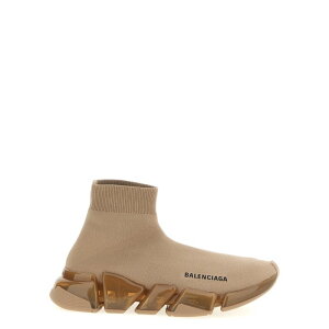 Balenciaga oVAK fB[X Xj[J[ 617196W2DC49710 'Speed 2.0 Full Clear Sole' sneakers Beige 36 37 38 39 40 41 yE֐ōz