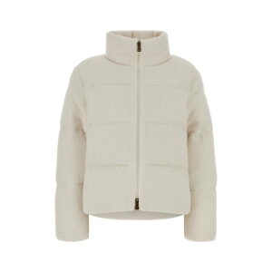 Moncler N[ fB[X _EWPbgER[g K20931A0021489B4N081 Ivory polyester blend Mornas down jacket White 1 2 3 0 yE֐ōz