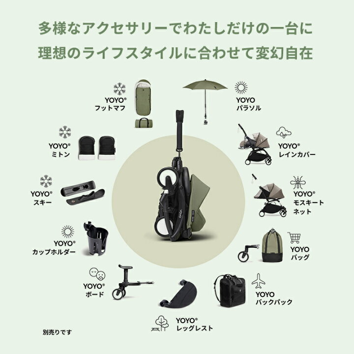 楽天市場】【公式】 ストッケ YOYO3 6+ セット YOYO ベビーカー b型 