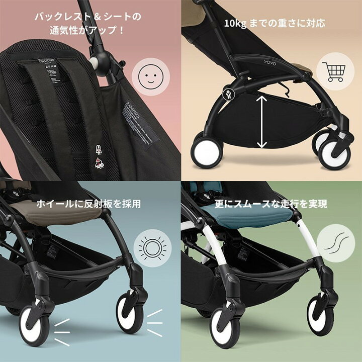 楽天市場】【公式】Bonpoint ストッケ YOYO3 6+ カラーパック フレーム 