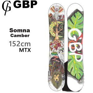 GBPスノーボードSOMNAMTXキャンバー(18-192019)ワックスサービス【L2】【s5-1】