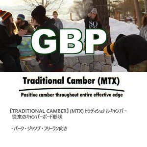 GBPスノーボードSOMNAMTXキャンバー(18-192019)ワックスサービス【L2】【s5-1】