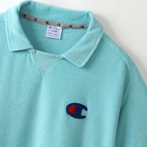 チャンピオンゴルフポロシャツGUSSETPOLO半袖C3-PG309-340ブルーChampionGOLF日本正規品【C1】【K1】