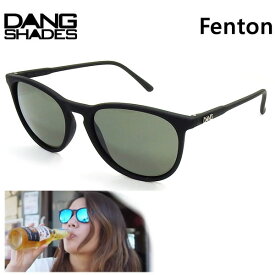 ダンシェイディーズ サングラス（偏光レンズ）DANG SHADES　FENTON Black Soft x Dark Green Gray Polarized vidg00359【C1】【K1】【s0】