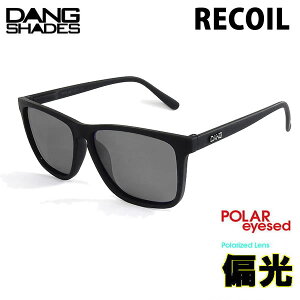 �_���V�F�C�f�B�[�Y �T���O���X�i�Ό������Y�jDANG SHADES�@RECOIL / Black SOFT x BLACK SMOKE Polarized �@vidg00376�yC1�z�yK1�z�ys6�z