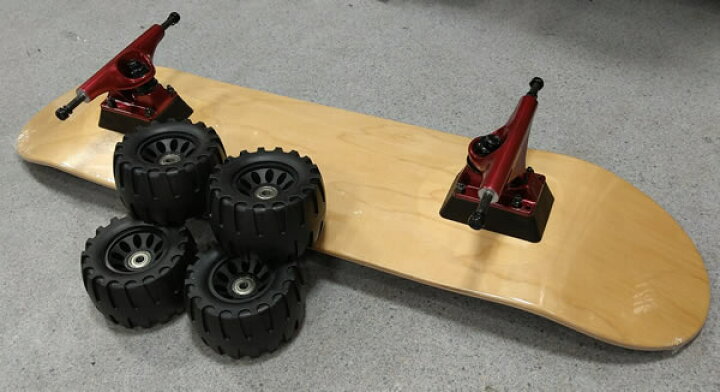 楽天市場】ダート用 スケートボード コンプリートセット 8分組み 極太 