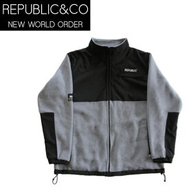 REPUBLIC 　リパブリック　スノーボード ウェア RPM CREW FLEECE -jacket / HEATHER 撥水シャツ (23-24 2024) スノーボード　ジャケット 【C1】【s1】