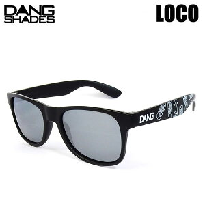[���K�i �������b�s���O��]�_���V�F�C�f�B�[�Y �T���O���X�@�Ό������Y LOCO Black Matte with Beer x Chrome Polarized�@�����M�V Designed Model�@00391�@ DANG SHADES�@�yK1�z�ys1�z