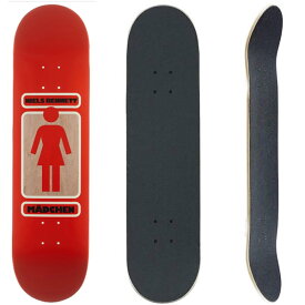 ガール スケボーデッキ単品 GIRL ニールス・ベネット 8.0x31.875インチ（デッキテープ サービス）girl skateboards スケートボード【s8】