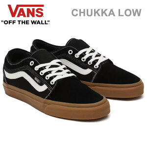 [Ki bsO]@oY Xj[J[ 24cm̂ VANS SKATE CHUKKA LOW @Y `bJ[ BLACK GUM (VN0A5KQZB9M)XP[gV[Y YXj[J[yC1zys6z