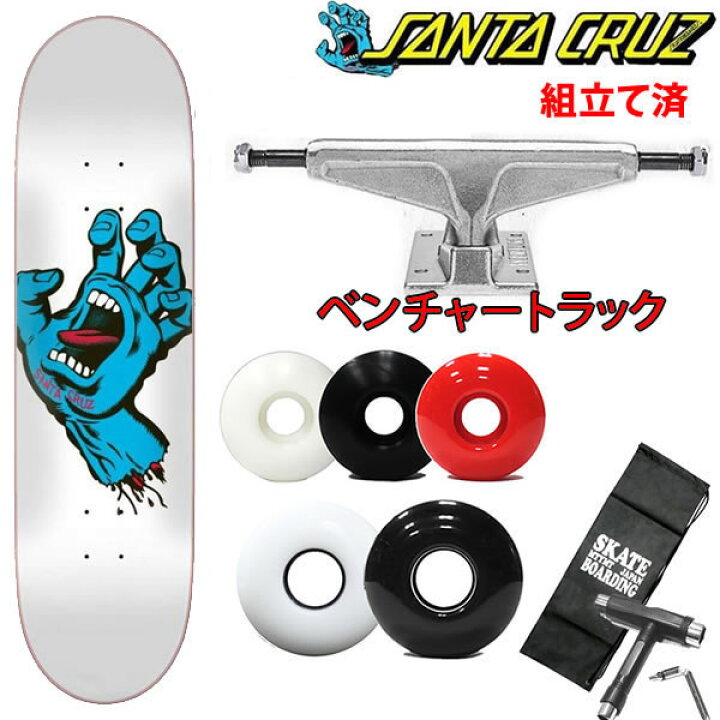 楽天市場】サンタクルーズ スケボー コンプリート ベンチャートラック 