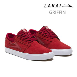 ���J�C �X�j�[�J�[ LAKAI GRIFFIN RED REFLECTIVE SUEDE �O���t�B�� ���J�C �X�P�V���[�@�X�P�{�[�ys6�z