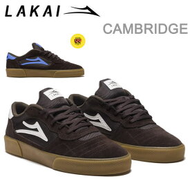 【楽Sセール中★3000円以上で300円OFFクーポン】ラカイ スニーカー ケンブリッジ LAKAI CAMBRIDGE CHOCOLATE / LIGHT BLUE UV SUEDE スケシュー スケートボードシューズ【C1】【s4】