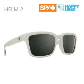 スパイ サングラス SPY HELM 2 MatteWhite / HD Plus HappyGrayGreen WsilverSpectra(673520396352)spy サングラス【C1】【s9】