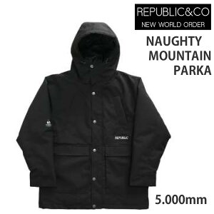REPUBLIC @pubN@Xm[{[h EFA NAUGHTY MOUNTAIN PARKA -jacket / ubN (2025,24-25) Xm[{[h@WPbg yC1zys9z