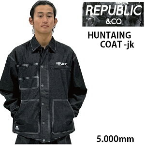 REPUBLIC @pubN@Xm[{[h EFA HUNTAING COAT-jacket / ubNfj (2025,24-25) Xm[{[h@WPbg yC1zys1z