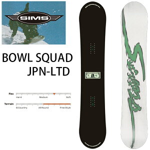 y111:59܂3000~ȏ300~OFFN[|zSIMS VX Xm[{[h@BOWL SQUAD Japan LTD 154.5cmi24-25 2025) SNOWBOARD {Ki Xm[{[h yL2zyszys7z