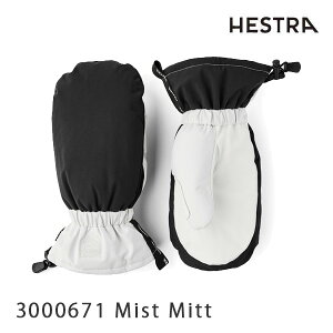 y279:59܂Ł3000~ȏ300~OFFN[|zwXg O[u ~Xg ~bg Black / Off White (3000671 100020) HESTRA Mist Mitt ( 24-25 2025 ) yC1zys2z